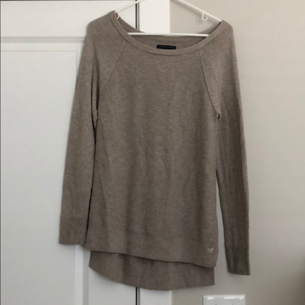 American eagle high-low sweater